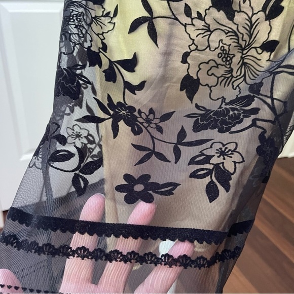 Heart Soul Formal Velvet Tulle Overlay Skirt - Picture 9 of 16